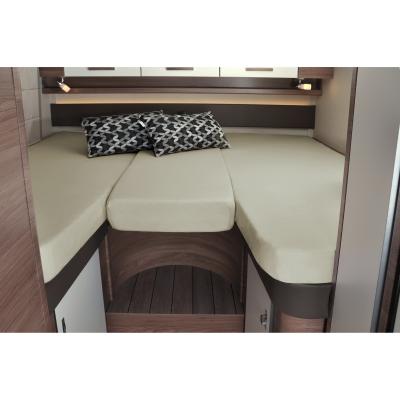 Product image of the product “Spannbettlaken-Set, 3-teilig, für Heckbetten, sand 3-teilig”